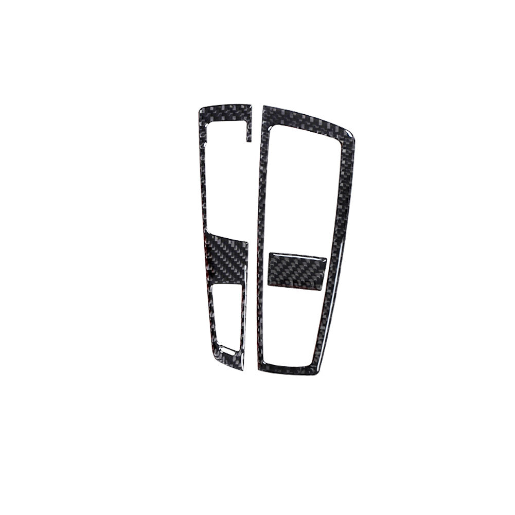 Carbon Fiber Radio Surround Control Frame Cover Trim for Jeep for Wrangler 2007-2010 v