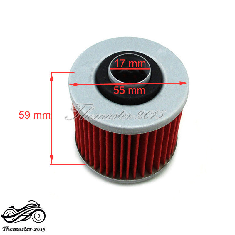2x Oil Filter for Yamaha SR400 TT600R XT600E YFM600 XVS125 XVS400 XV535 SR500 Q