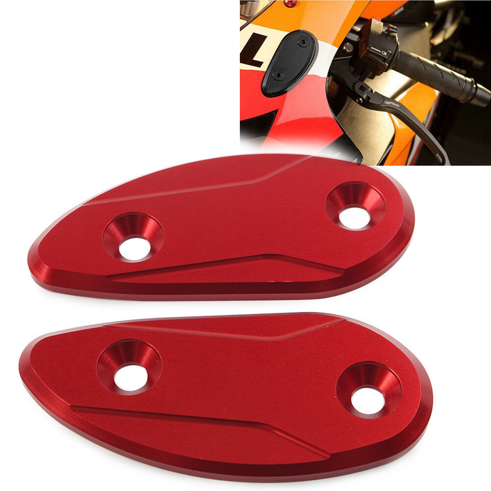 Rearview Mirror Block Off Base Plates Fits for Honda CBR1000RR CBR 1000RR 2008-2017