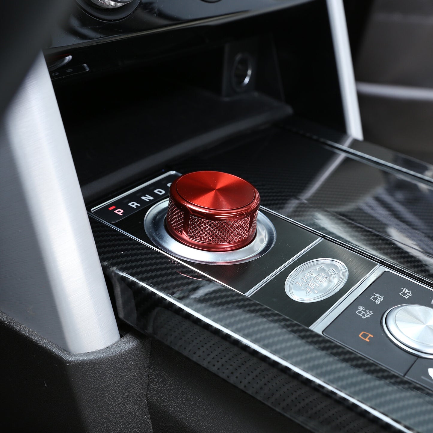 Knob- for Range Rover L405 with Red Internal Self-Gear Shift Selector n
