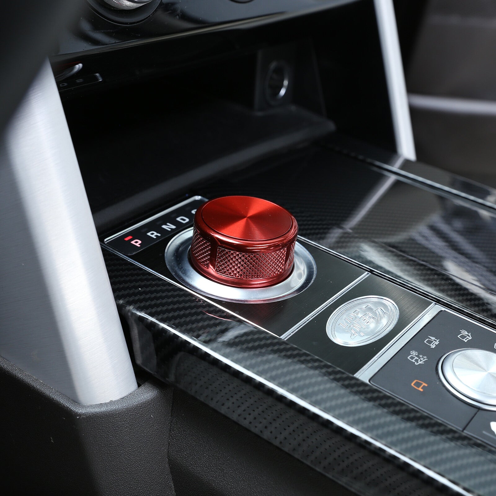 Knob- for Range Rover L405 with Red Internal Self-Gear Shift Selector n