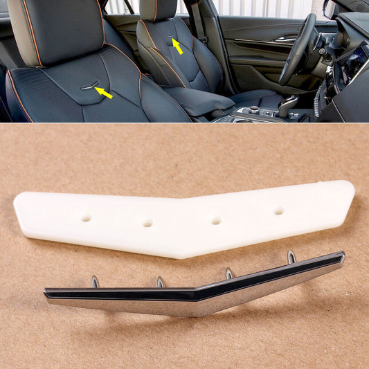 for Infiniti QX50 2019-2021 Stainless Steel A Pillar Speaker Frame Cover Trim v