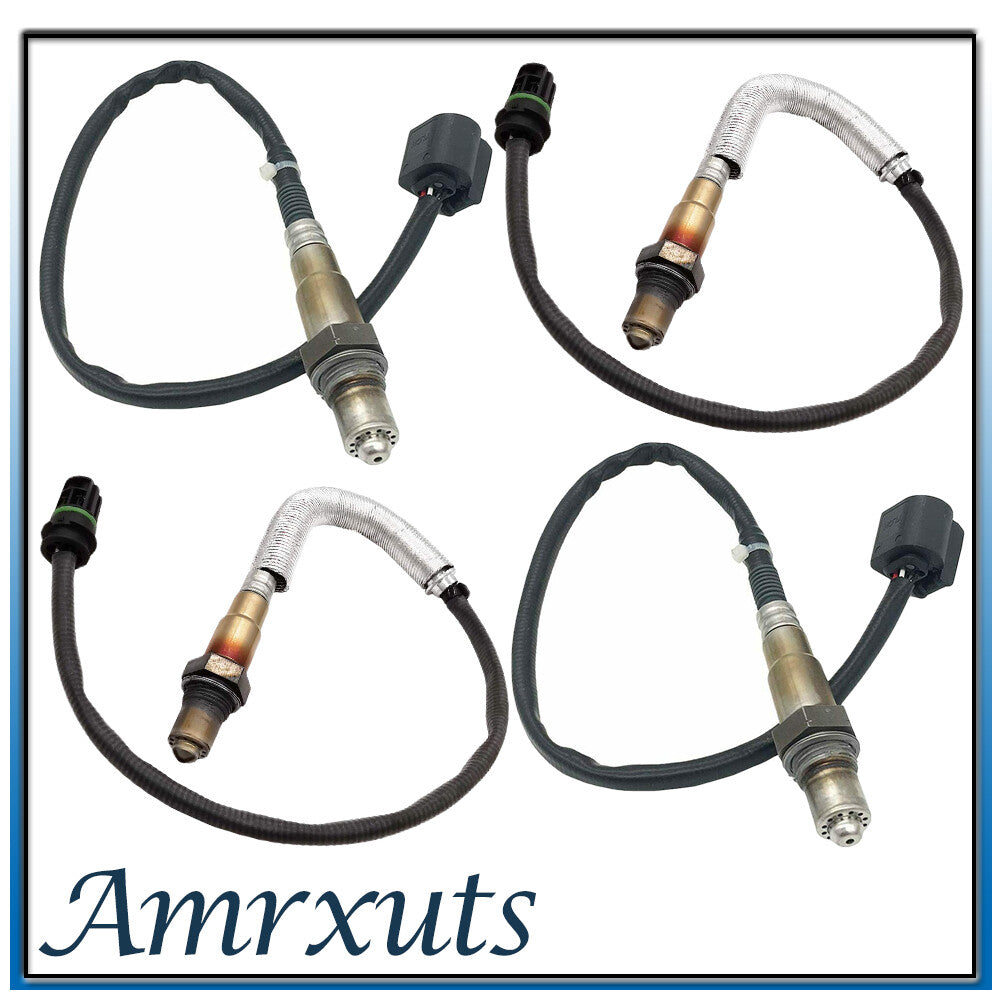 Four Up+Downstream Oxygen Sensors for 550i 2011-2016 and 550i GT 2010-2017 4.4L n