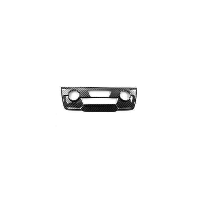 Console AC Switch Control Panel Trim 1 for Honda CRV 2017-2022 ABS Carbon Fiber
