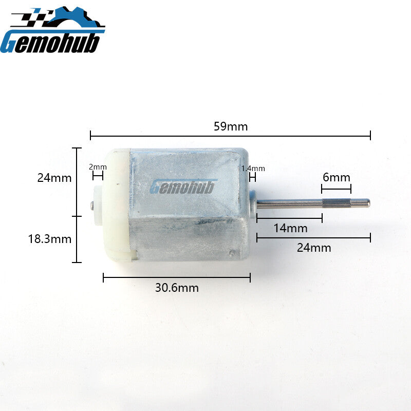 12V China manufacturer Micro size motor used for Car Door Lock Actuator Motor