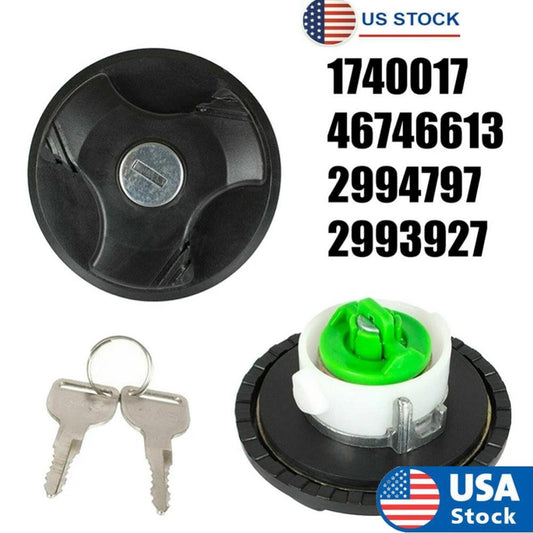 Fuel Petrol Diesel Filler Locking Tank Cap  Keys for Fiat 500/500C 2007-2016 Q