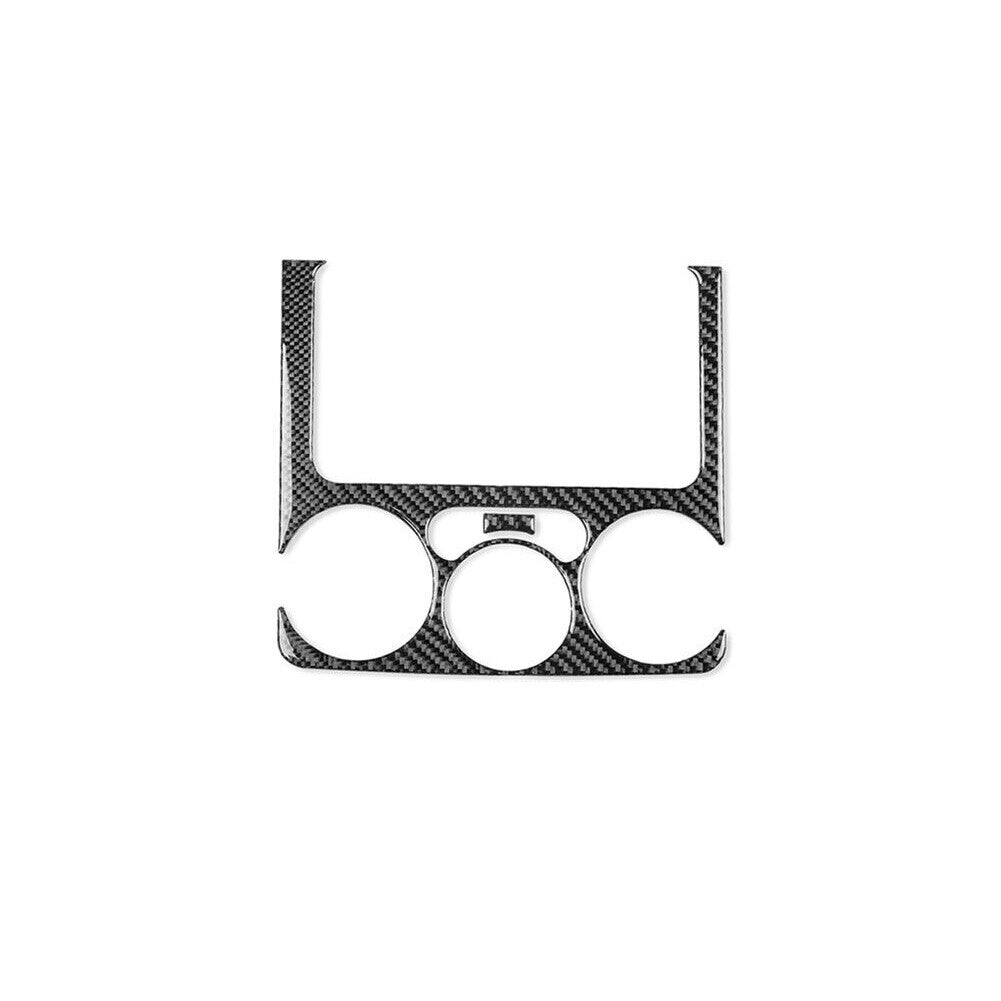 2Pcs Carbon Fiber Loudspeaker Cover Trim For Lancer 2008-2015 Type A v