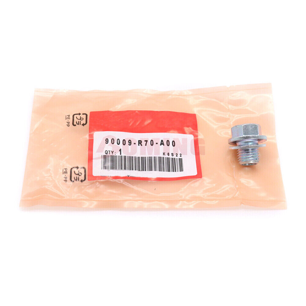 Drain Sump Bolt Plug 90009R70A00 for Honda for Civic MK3 MK5 MK7 Accord MK6