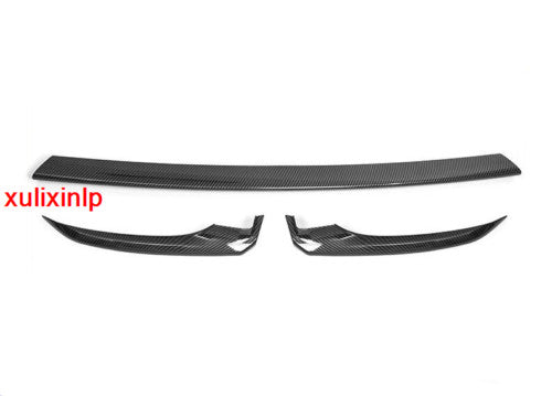 3P for Toyota for Camry 2018-2021 Carbon Fiber Look Front Bumper Moulding Cover Trim