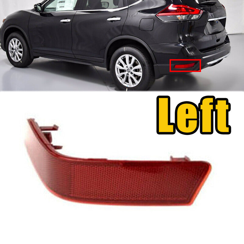 1Pcs Rear Bumper Marker Light Reflector lamp Left For 2017-2020 for Nissan Rogue