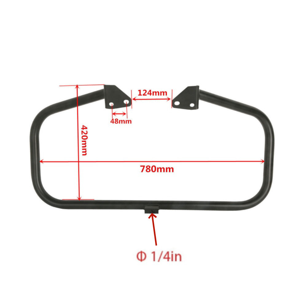Engine Guard Highway Crash Bar for Harley Davidson Dyna Low Rider Street Bob- n