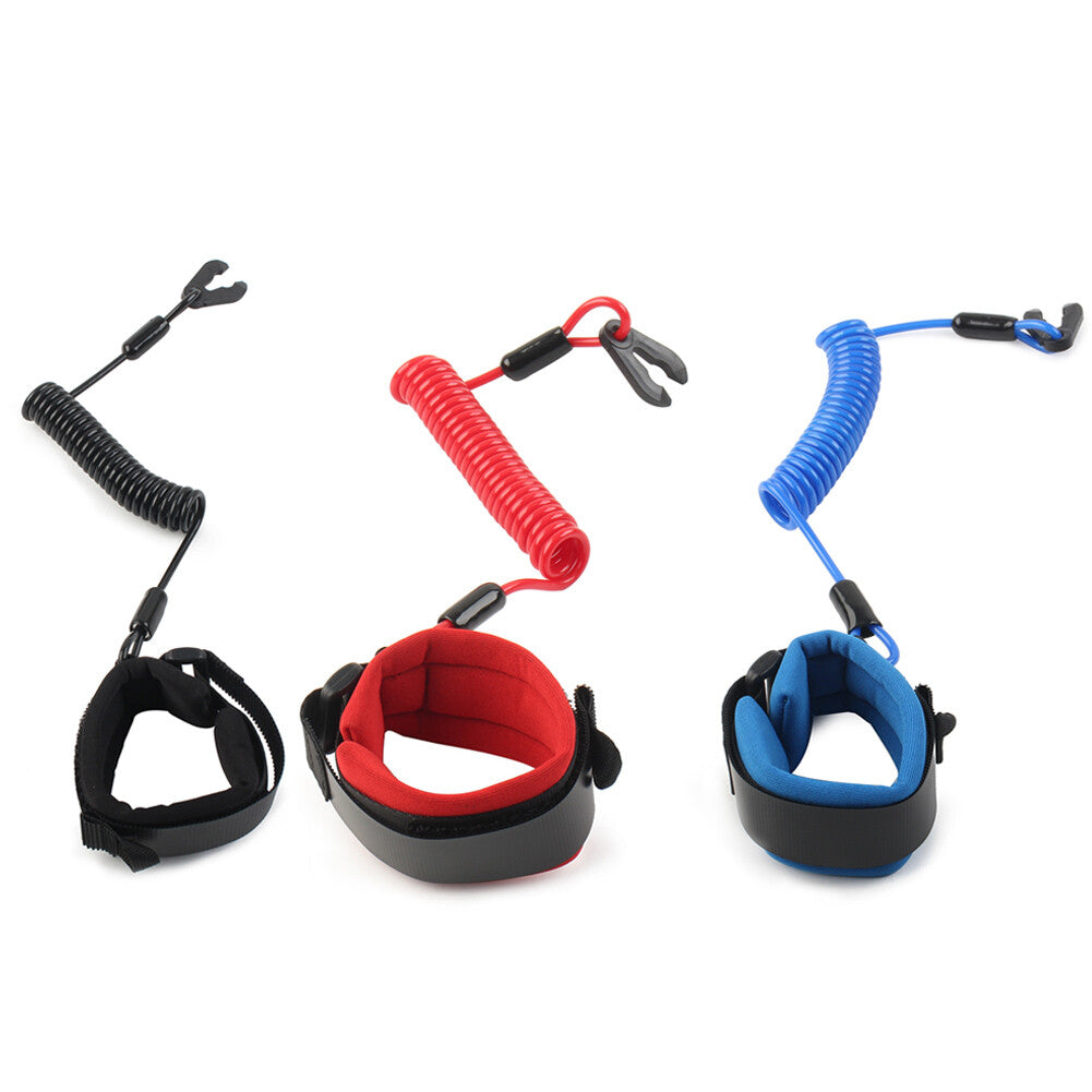 Boat Engine Emergency Stop Switch Safety Lanyard Cord for Yamaha Jet Ski Replace