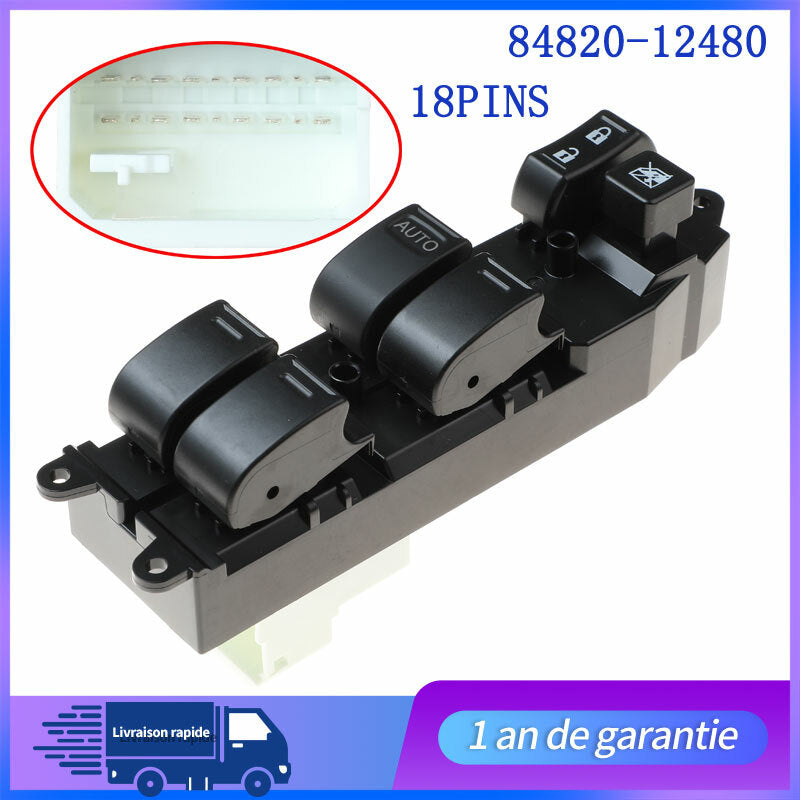 R¨¦gulateur fen¨ºtre 84820-12480 pour for Corolla Cammy for Sienna Rav4 Nouvelle 1.5L