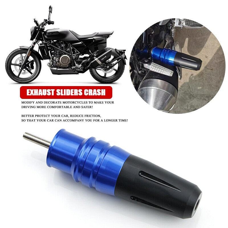 Exhaust Frame Slider Crash Pad Protector Fit For CBR GSXR YZF R1 MT07 MT09