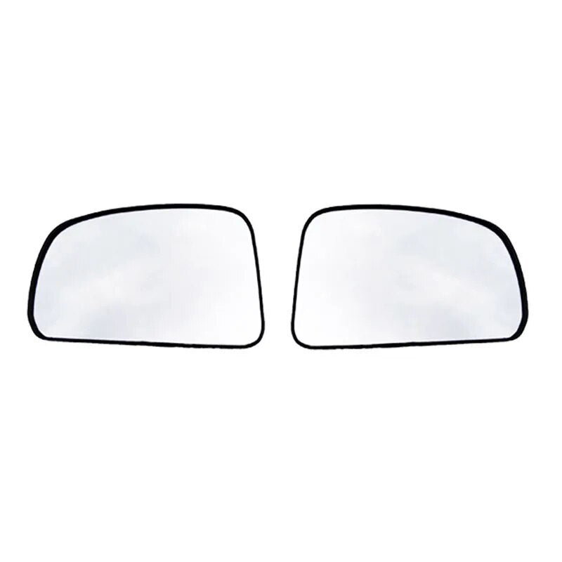 Pair for Nissan Tiida 2005-10 Outside Wing Door Side Rearview Mirror Lens Glass