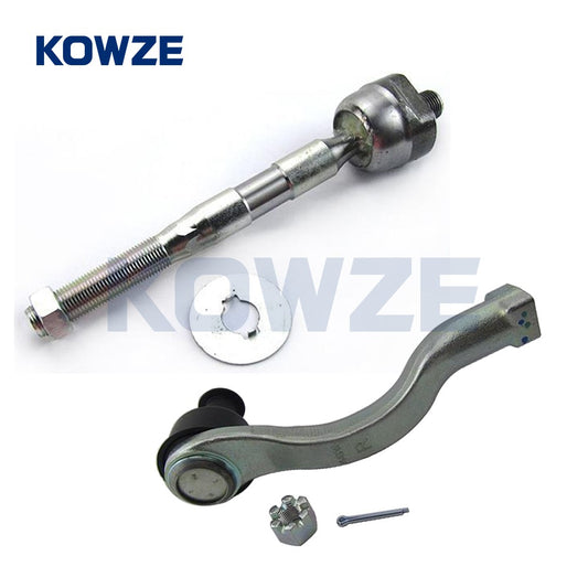 Steering Rack Tie Rod INR & OTR Fit for Mitsubishi Pajero Montero MR510267 MR508136 Q