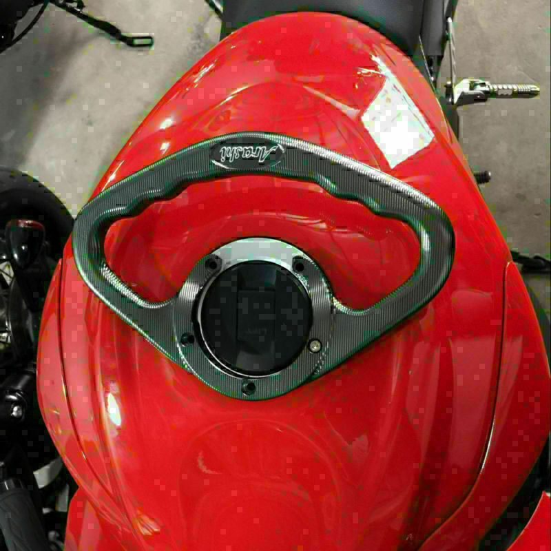 Passenger Tank Grab Bar Handle for Kawasaki ZZR1200 02-05 Z1000 03 ZX1100 Grey Q