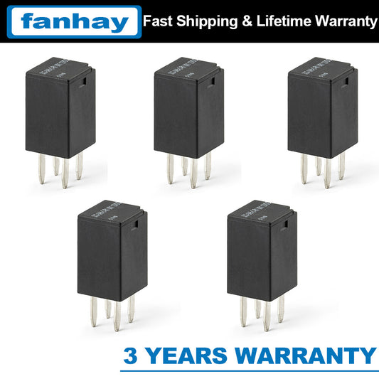 5PCS 4-PIN 12V Electrical Relay 4011283 for Polaris RZR 570 800 900 1000 Turbo Q