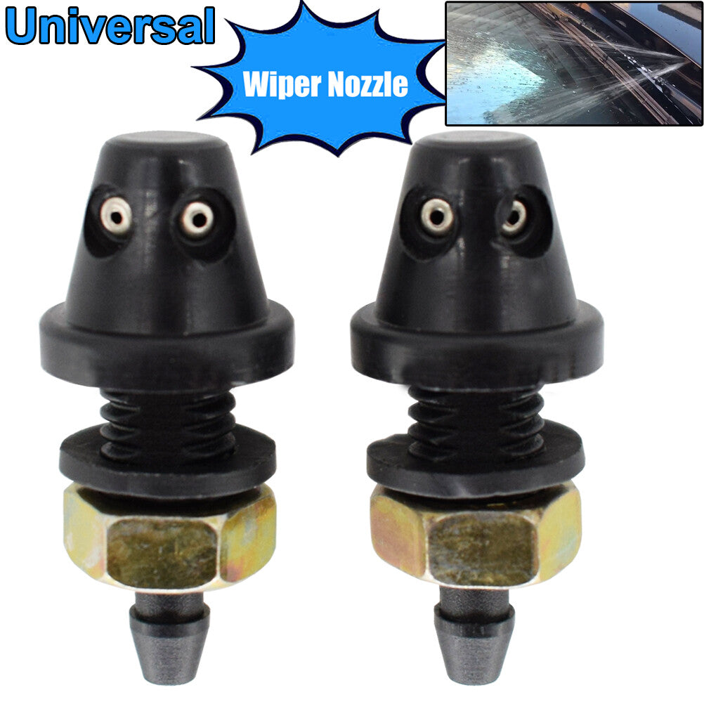 Car splash nozzle wiper nozzle windshield washer front wiper nozzle universal DE Q