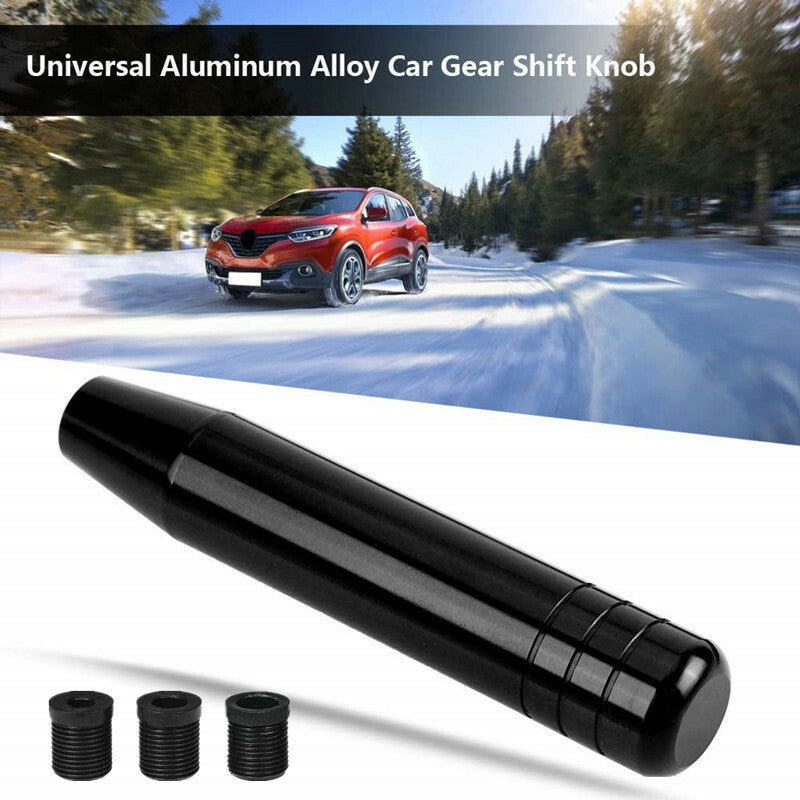 Black Racing Car Shift Gear Knob Chift knob 18cm Length Aluminum Gear Shift Knob