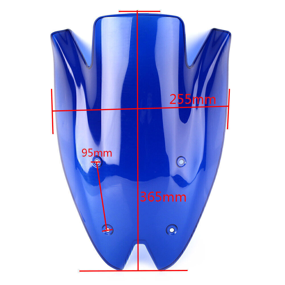 ABS Windschilder Windschild Obere Verkleidung Blau f¨¹r for KAWASAKI Z1000 2010-2013