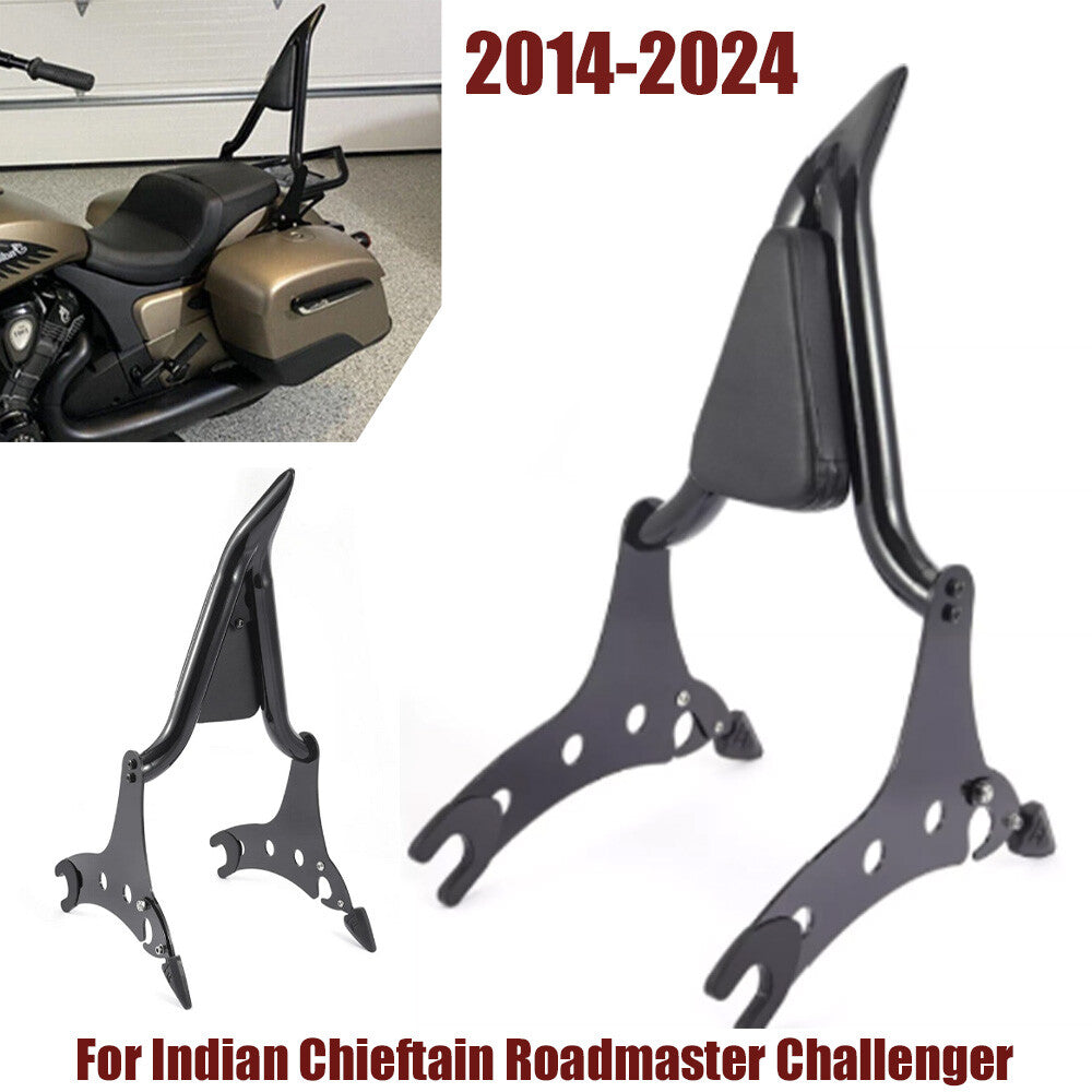 24-inch Sisi bar backrest suitable for Indian Sheikhs/Roadmasters/Challengers 2014-2024