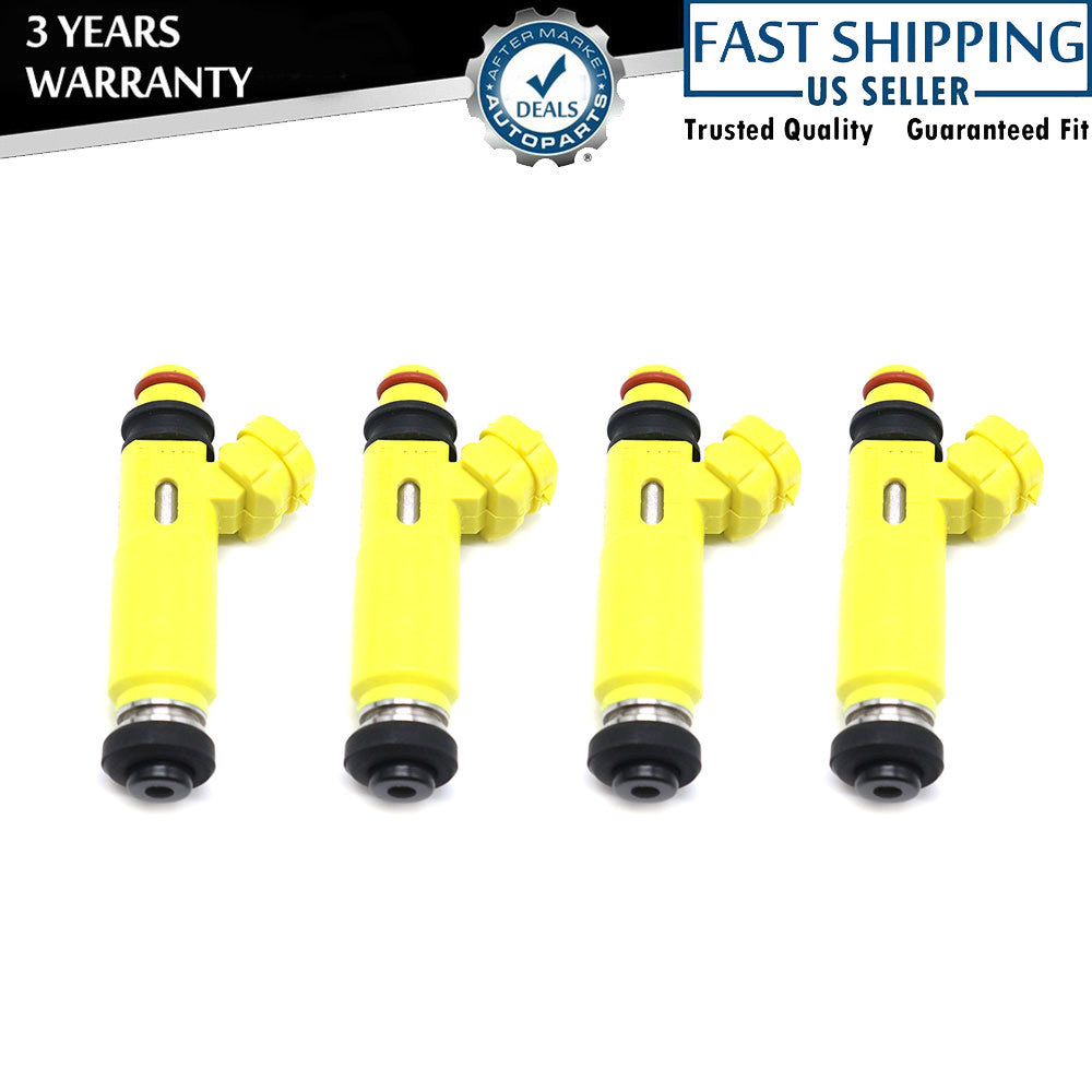 4x 195500-4450 Fuel Injectors For 440CC for MAZDA MX-5 Miata RX-8 RX-7 1.3 1.8L 2.0L