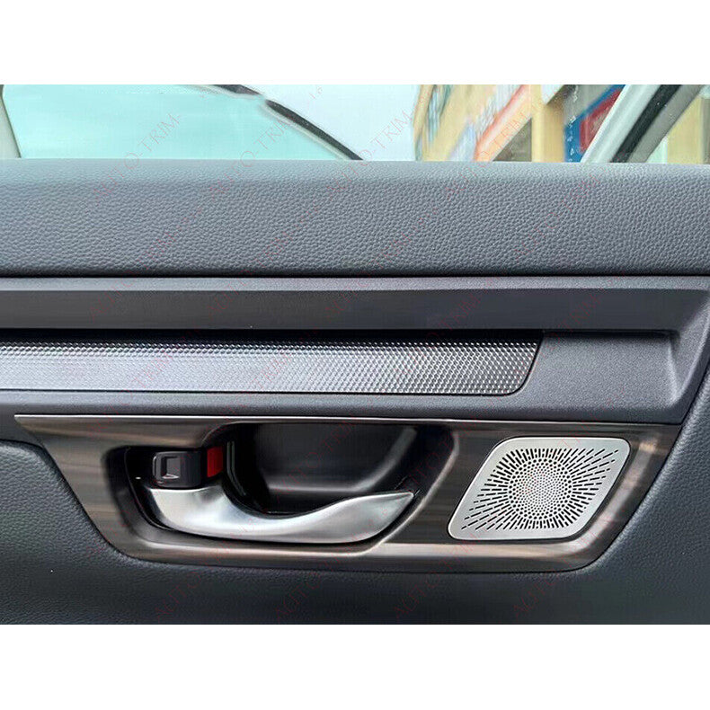 for Honda CRV CR-V 2023-2024 Wood Grain Inner Door Handle Bowl frame Cover Trim