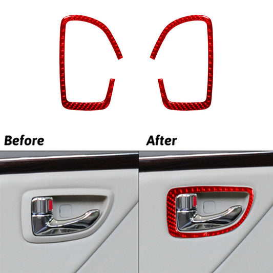 Central A/C Control Panel Type B Trim Carbon Fiber For Tundra 2007-2013 v
