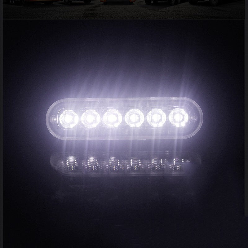 12v LED Flush Mount Flood Light Bar Driving Off-Road Led Waterproof Work Light v