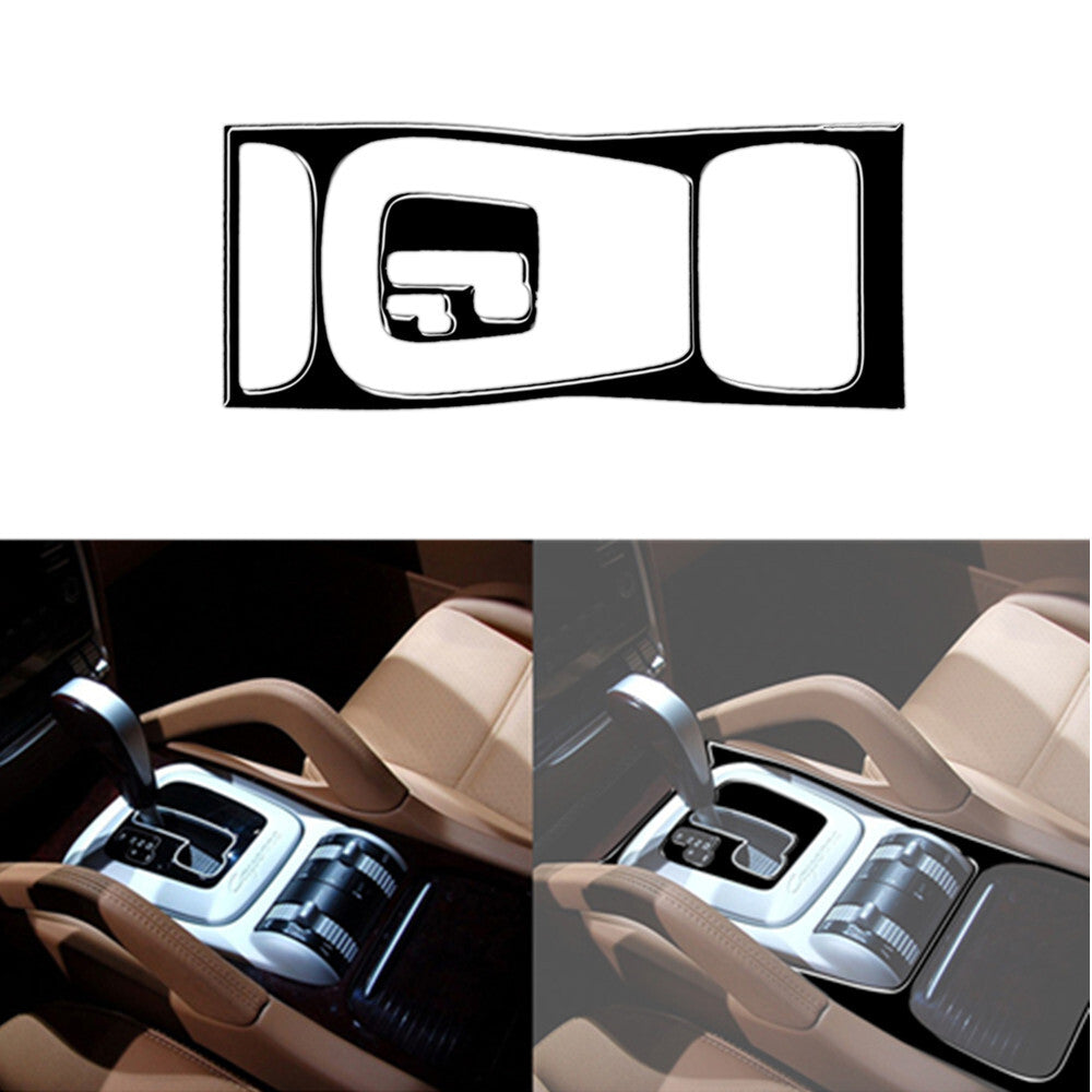 Gloss Black Interior Full Cover Trim Kit for Porsche for Cayenne Sport SUV 2003-2010