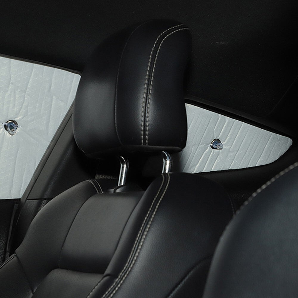 6Pcs Window Sunshade Visors Cover Anti UV Protector for Ford for Mustang 15-23
