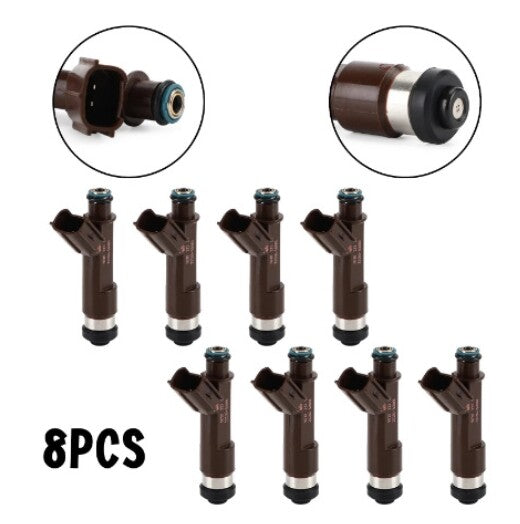 8PCS Fuel Injectors 23250-50080 for Toyota 4Runner for Land Cruiser Tundra Sequoia