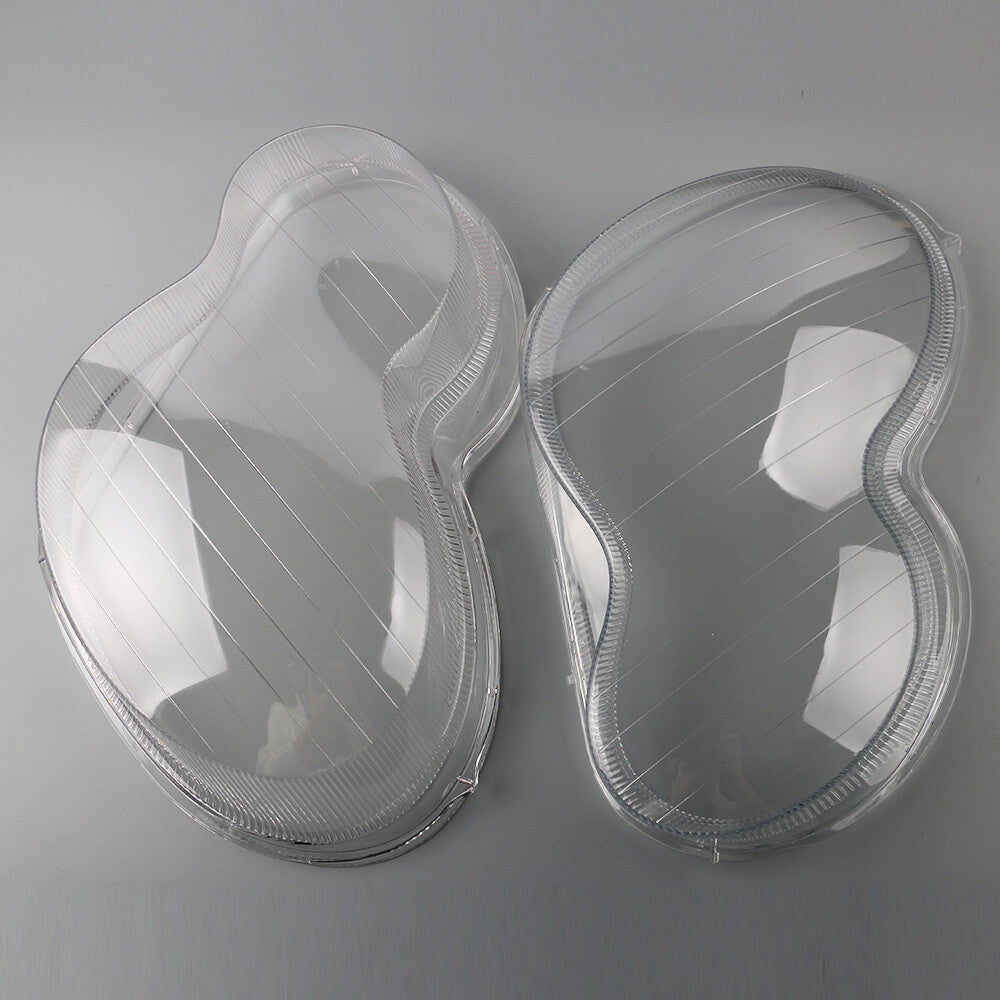Left Right Headlight Lens Shell Lamp Cover Lampshade For W203 C-Class 01-07