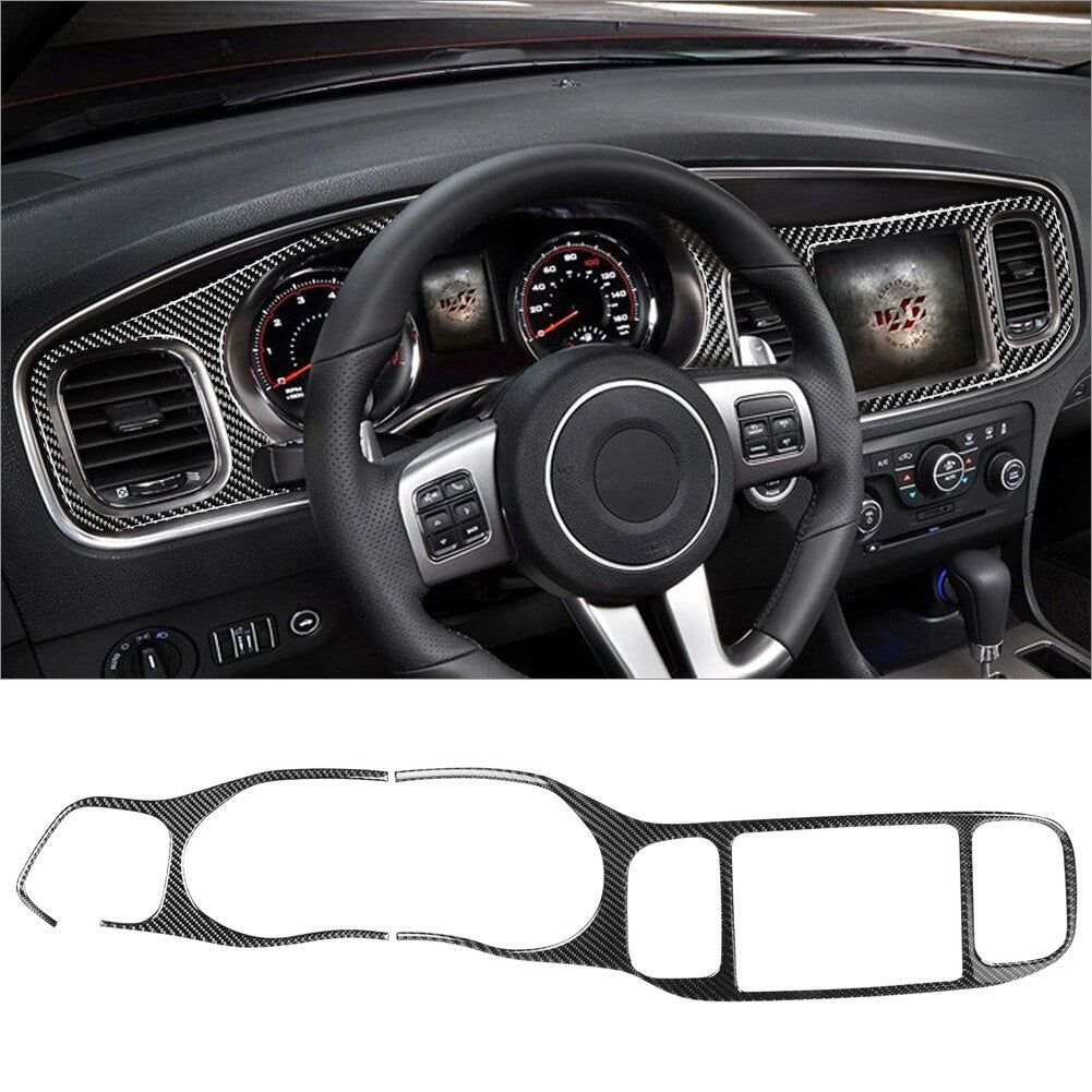 Suitable for Kia K5 2021-2023 carbon fiber steel interior light button frame cover decoration- v