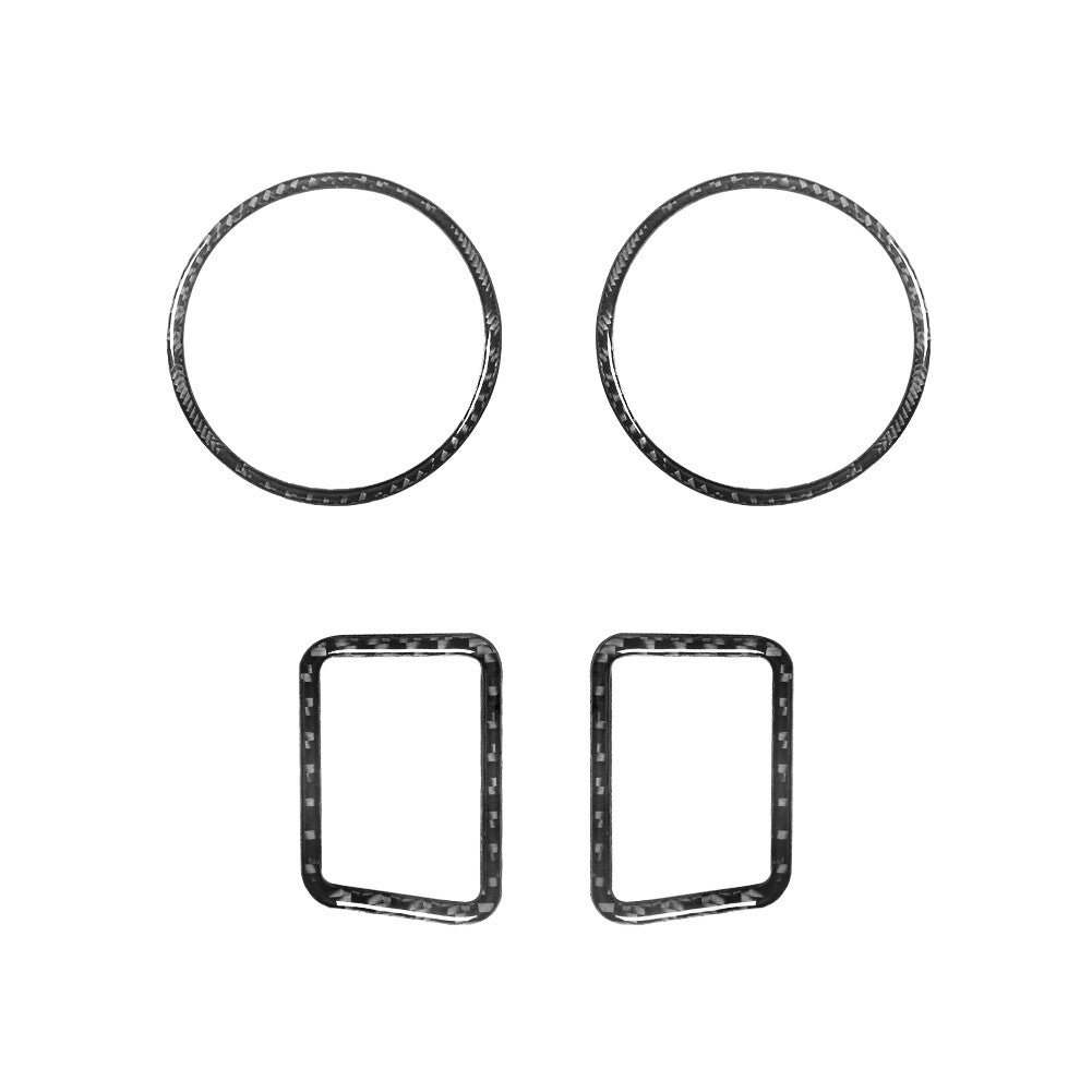 2Pcs Front Window Switch Button Trim Cover For Quest 2004-2006 Type A v