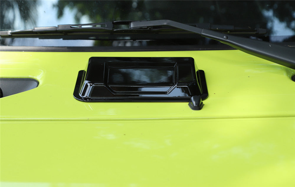 Black ABS Front Hood Scoop Air Vent Intake Cover Fit for Suzuki for Jimny 2019-2022
