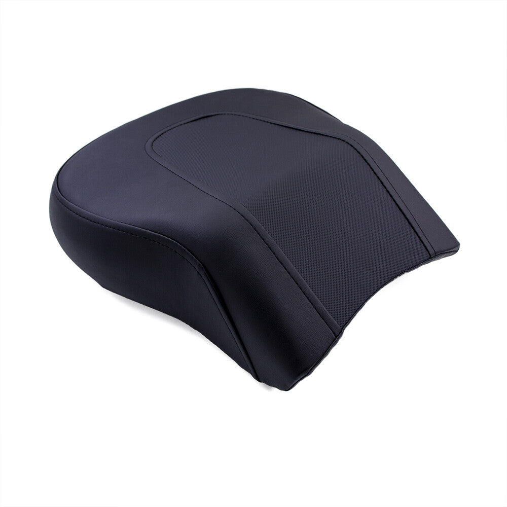 Motorcycle Black Rear Pillion Passenger for Seat for Harley FLSTF Fat Boy 2008-2014 Q