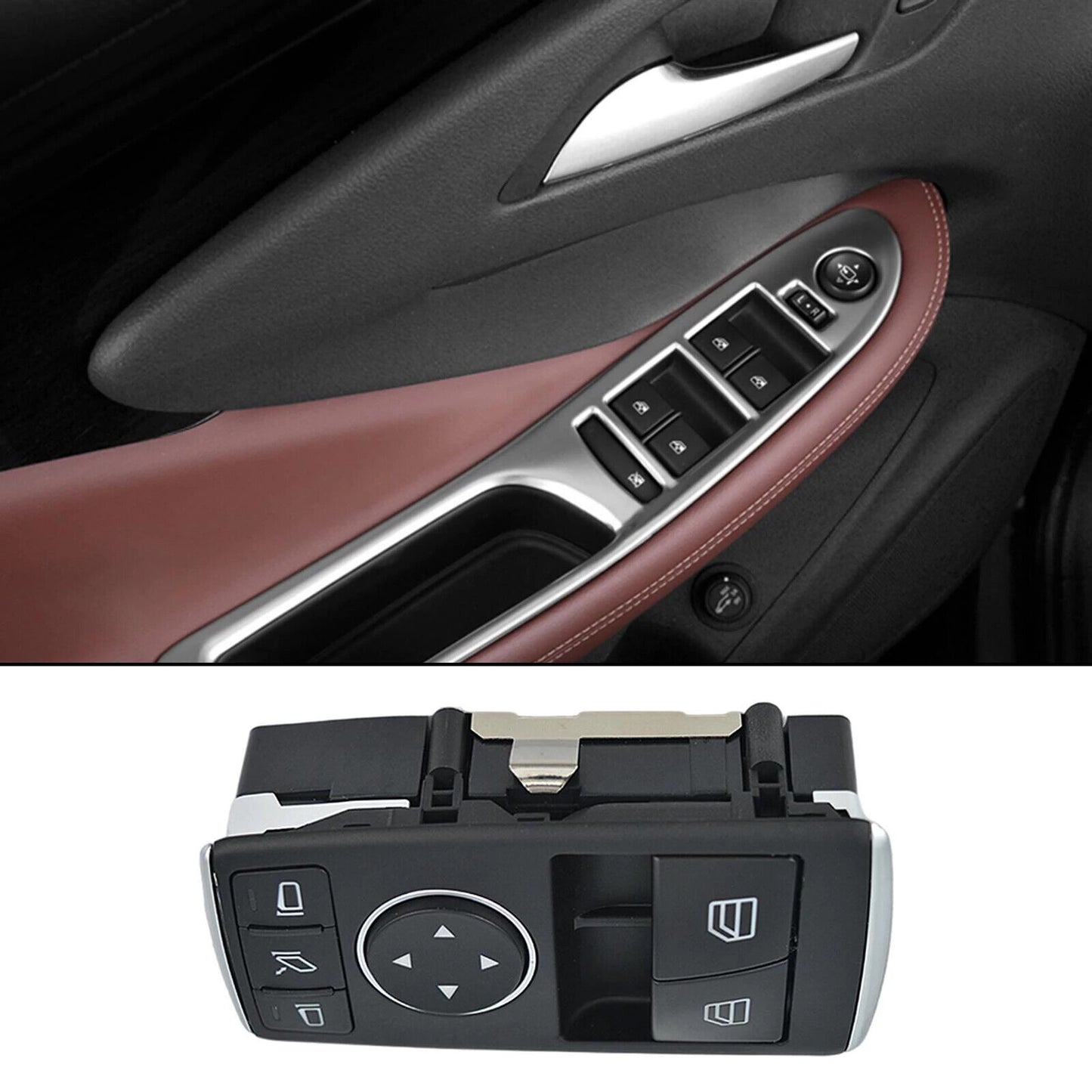 Main power window switch for C204 R231 C-Class Coupe 1759056900 - n