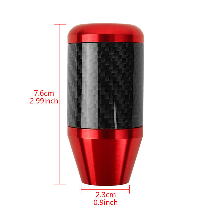Manual transmission car gear shift lever/shift blade/gear shift head kit (carbon aluminum alloy) n