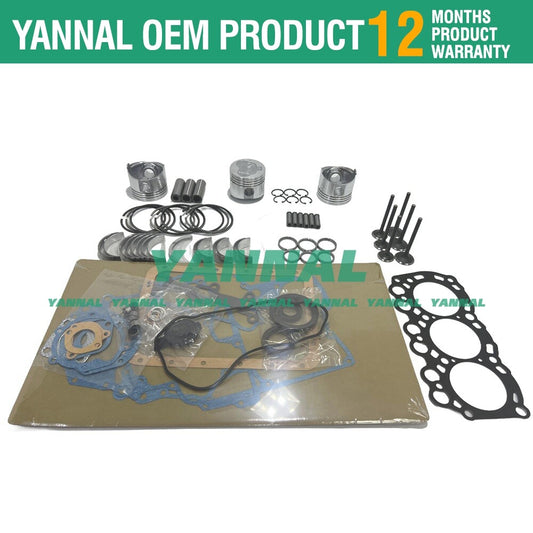 Premium L3C Overhaul and Rebuild Kit (Unlined) for Engine Parts -