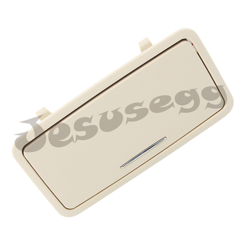 Rear Row Vanity Mirror Makeup Mirror w/ Lights for 2010-2019 for Jaguar XJ Beige Q