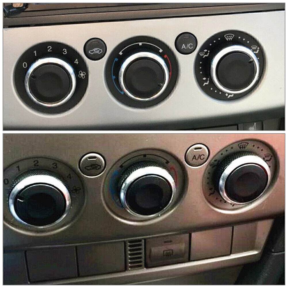 3x  for ford  Focus MK2 MK3 Mondeo C/S-max Air Conditioner Switch Knob Button Trim Q