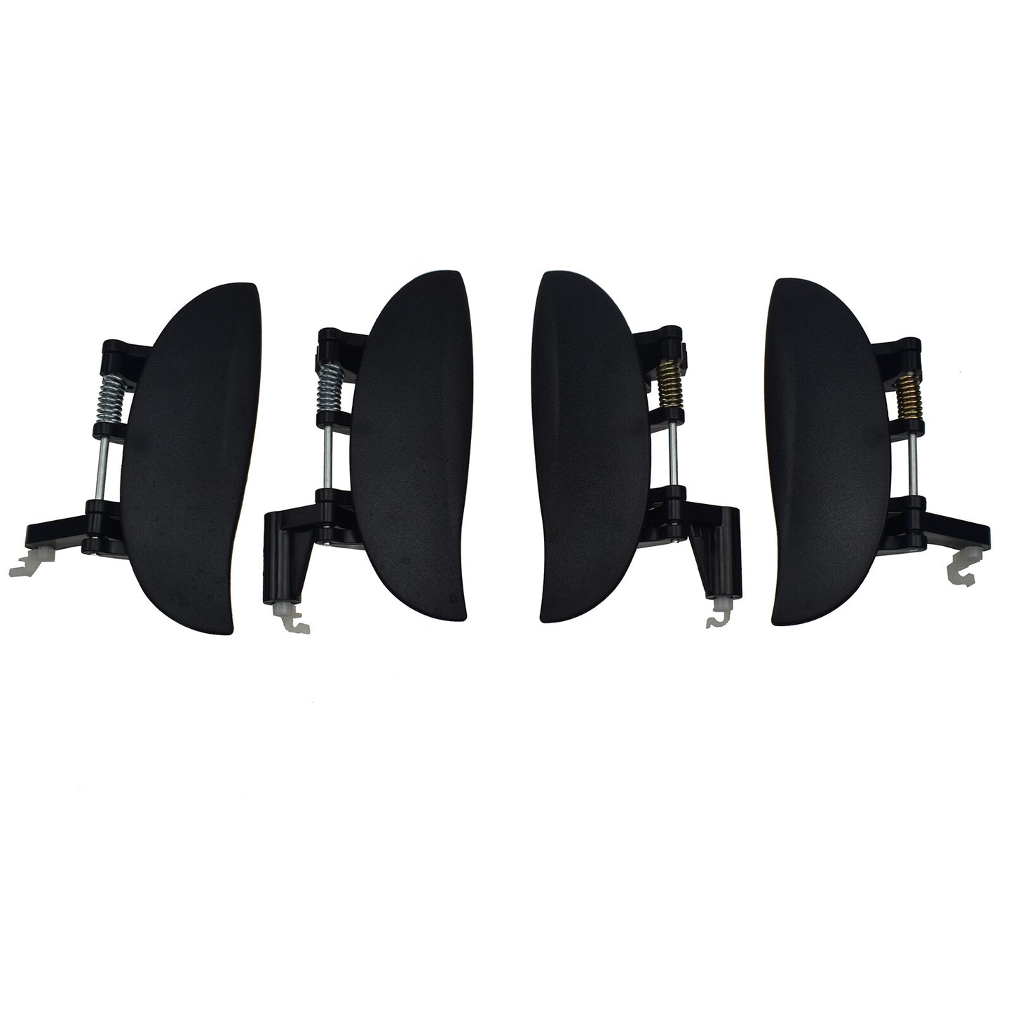 4PCS Outside Door Handle Front Left Right 82650-02000 for Hyundai Atos 1997-05