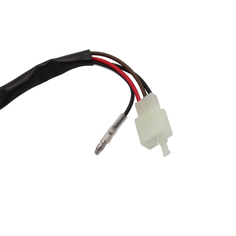 Ignition switch with master key lock and 2-button design suitable for Yamaha Maxim 400, 750, and 550 models manufactured in 1982-1983. Q