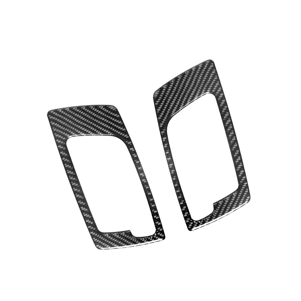 Red Carbon Fiber Air Conditioning Panel Cover Trim For 718 2016-2022 v