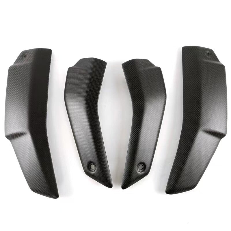 100%Carbon Fiber Radiator Cover Guard Side Fairing for Ducati V4 S V2 2020-2023