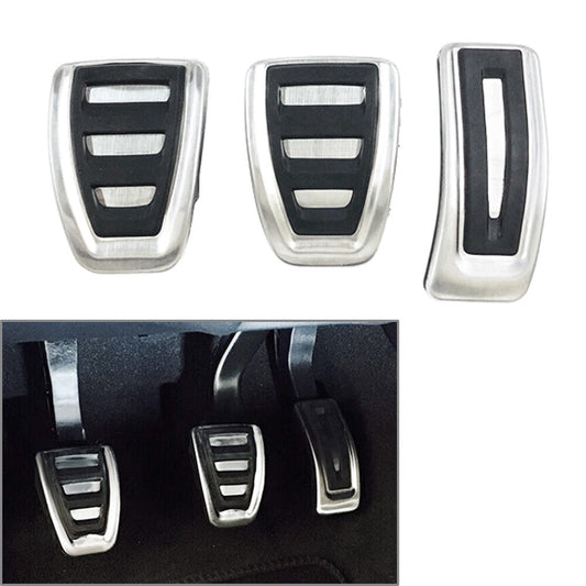 Stainless Steel Car Clutch Pedal Brake Gas Pedals Cover for Audi A4 A5 A6 A7 for A8