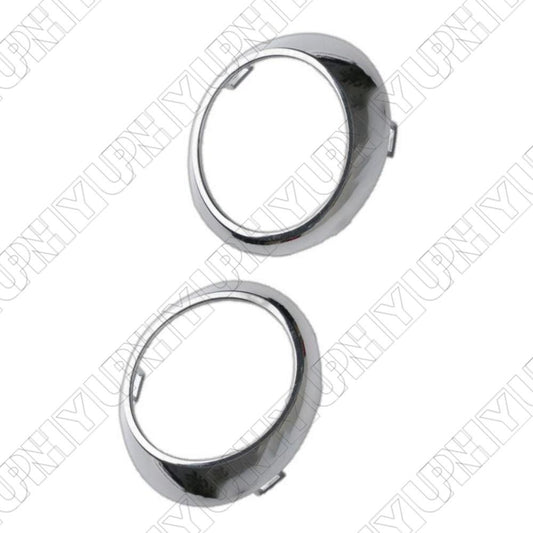 1 Pair LH  RH Bumper Fog Lamp Bezel Ring Cover for Mercedes for Benz R350 2006-2012 Q