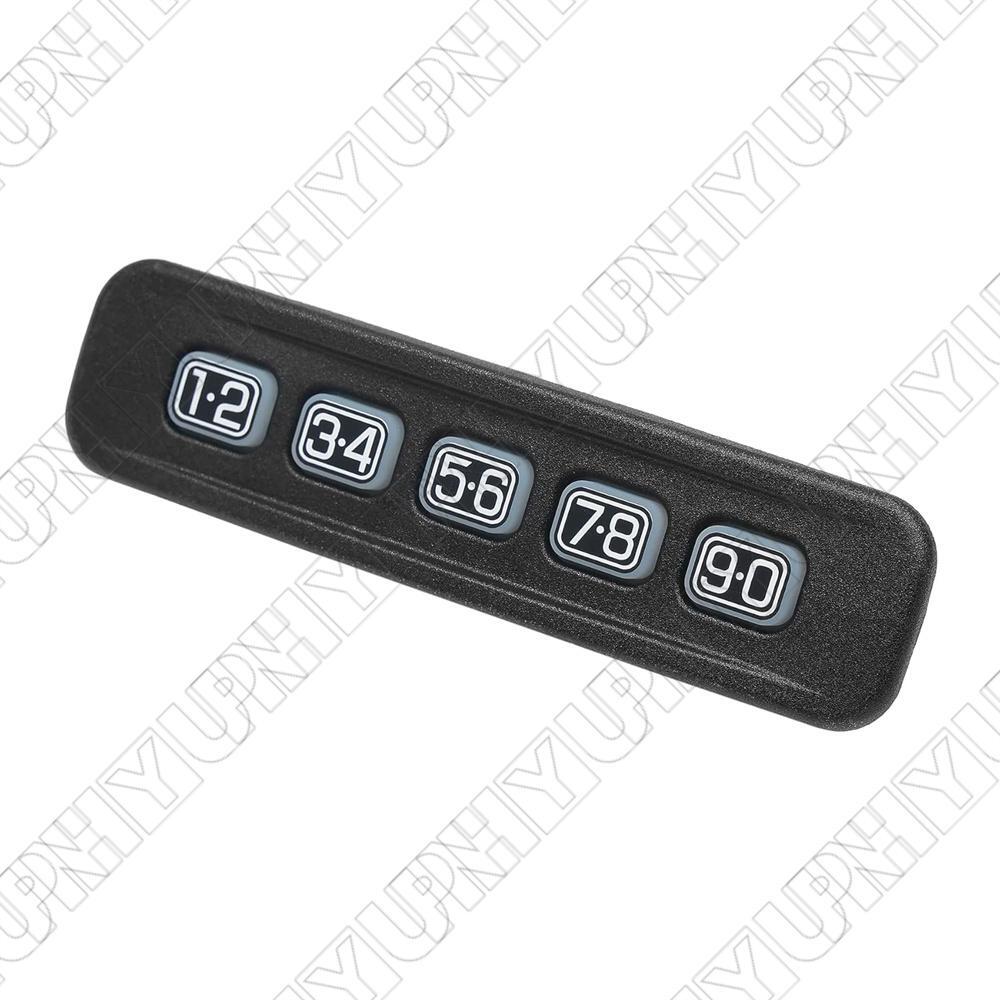 Black Left Driver Door Keyless Entry Number Keypad 8L8Z14A626AA for Ford for Lincoln Q